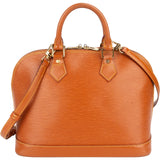 Louis Vuitton Brown Epi Leather Alma PM Handbag