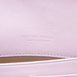 Bottega Veneta Lilac Intrecciato Ayers Python Leather Continental Wallet