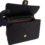 Chanel Quilted Lambskin 24K Gold Single Flap Shoulder Bag - vintageandkickz