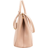 Prada Pink Saffiano Leather Galleria Handbag