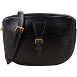 Louis Vuitton Noir Epi Leather Jeune Fille MM Crossbody Bag