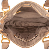 Chloé Grained Calfskin Marcie Saddle Shoulder Bag