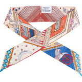 Hermès La Fabrique des Rubans Twilly Scarf Tuch
