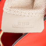 Loewe Red Grained Calfskin Puzzle Handbag