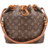 Louis Vuitton Monogram Canvas Sac Noé Petit Shoulder Bag