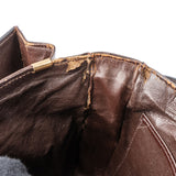 Céline Leather Vintage Horse Carriage Flap Shoulder Bag