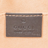 Gucci Suede Crinkled Patent Leather Ophidia Small Crossbody Bag