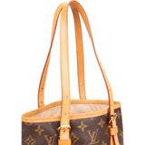 Louis Vuitton Monogram Canvas Bucket PM Shoulder Bag