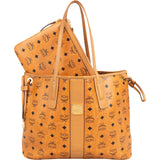 MCM Monogram Visetos Medium Liz Reversible Shopper Shoulder Bag