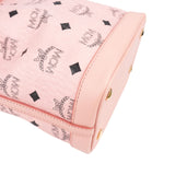 MCM Monogram Visetos Puppy Mini Drawstring Crossbody Bag