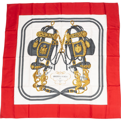 Hermès Brides de Gala Silk 90 Scarf Tuch