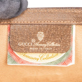 Gucci Monogram GG Supreme Vintage Web Stripe Clutch