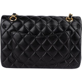 Chanel Quilted Lambskin Small Double Flap Shoulder Bag