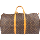 Louis Vuitton Monogram Canvas Keepall 60 Travel Bag