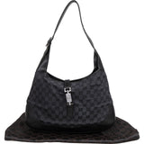 Gucci Monogram GG Canvas Jackie Shoulder Bag