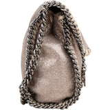 Stella McCartney Metallic Falabella Fold Over Crossbody Bag