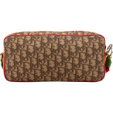 Christian Dior Trotter Monogram Galliano No. 2 Raffia Crossbody Bag