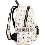 MCM Monogram Visetos Stark Side Studs Backpack