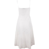Christian Dior White Cotton Sleeveless Dress (FR36 / DE 34)