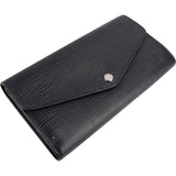 Louis Vuitton Noir Epi Leather Sarah Wallet