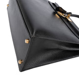 Hermès Ardennes  Leather Kelly 35 Sellier Handbag GHW
