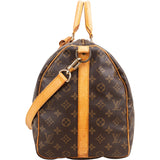 Louis Vuitton Monogram Canvas Keepall 50 Bandoulière Travel Bag