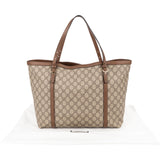 Gucci Monogram GG Supreme Tote Shopper Shoulder Bag