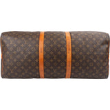 Louis Vuitton Monogram Canvas Keepall 60 Bandoulière Travel Bag