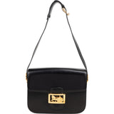 Celine Boxcalf Leather Horse Carriage Triomphe Shoulder Bag