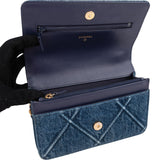 Chanel 19 Quilted Denim Chanel Wallet On Chain Crossbody Bag
