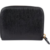 Prada Saffiano Leather Zip Around Wallet