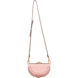 Chloé Pink Calfskin Nile Minaudière Bracelet Handbag