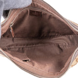 Gucci Monogram GG Canvas Messenger Crossbody Bag