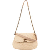 Chanel Quilted Calfskin Maxi Modern Chain Flap Crossbody Bag