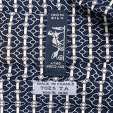 Hermès Geometric Pattern Silk Tie Krawatte