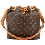 Louis Vuitton Monogram Canvas Sac Noé Petit Shoulder Bag