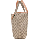 Gucci Monogram GG Supreme Canvas Web Tote Handbag