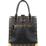 Louis Vuitton Black Leather Suhali Handbag