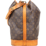 Louis Vuitton Monogram Canvas Sac Noé Grande Shoulder Bag