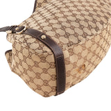 Gucci Monogram GG Canvas Abbey Hobo Shoulder Bag