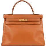 Hermès Natural Boxcalf Kelly 32 Handbag