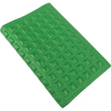 Balenciaga Green Rockstud Chocolate Bar Bifold Card Holder