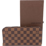 Louis Vuitton Monogram Damier Ebene Insolite Zippy Organizer Wallet