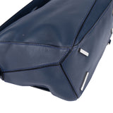 Loewe Blue Leather Puzzle Handbag