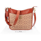 Coach Monogram Signature Canvas Chaise Crossbody Bag