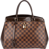 Louis Vuitton Monogram Damier Ebene Rivoli MM  Handbag