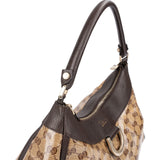 Gucci Monogram GG Coated Canvas Abbey D-Ring Hobo Shoulder Bag