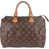 Louis Vuitton Monogram Canvas Speedy 30 Handbag
