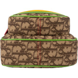 Christian Dior Trotter Monogram Multicolor Striped Rasta Messenger Crossbody Bag