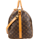 Louis Vuitton Monogram Canvas Keepall 55 Bandoulière Travel Bag